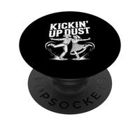 Danza country western Kickin' Up Dust PopSockets PopGrip Adesivo