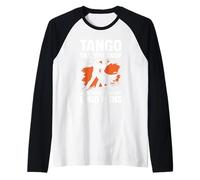 Danza del tango Maglia con Maniche Raglan