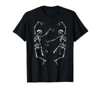 Danza della Morte Macabre scheletro Tshirt Skull Halloween Maglietta