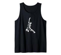Danza dinamica Silhouette Opere d'arte Canotta