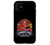 Danza Flamenco Passione Spagnola Design Spagna Vintage Custodia per iPhone 11