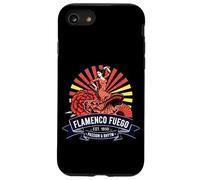 Danza Flamenco Passione Spagnola Design Spagna Vintage Custodia per iPhone SE (2020) / 7/8