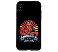 Danza Flamenco Passione Spagnola Design Spagna Vintage Custodia per iPhone XS Max