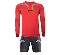 DANZA IN VETRINA Kit Arbitro PRO Zeus (Rosso/Grigio Scuro, XL (50))