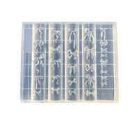 Danza Incoraggiata Piega Modellata Unguis Cast Per Colofonia Artigianato Cassa Del Telefono Guarnisce E Addons Elastomero Unguis Sigillo Per L'artigianato Fai Da Te