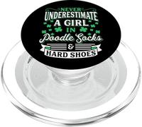 Danza irlandese divertente ballerina irlandese donna fan irlandesi Step Dance PopSockets PopGrip per MagSafe
