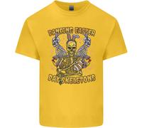 Danza Pasqua Giorno Scheletro Teschi T-Shirt Ragazzi Ragazze