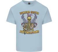 Danza Pasqua Giorno Scheletro Teschi T-Shirt Ragazzi Ragazze