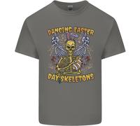 Danza Pasqua Giorno Scheletro Teschi T-Shirt Ragazzi Ragazze