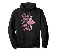 Danza Stepdad Bonus papà Passo Il Mio Preferito Ballerina Ballerina Felpa con Cappuccio