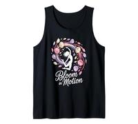 Danzatrice aggraziata tra Eleganti Fiori Canotta