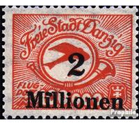 Danzica 179 MNH ** MNH 1923 Airmail (Francobolli per i Collezionisti) Aerei/Palloncini/Zeppelin/Aviazione