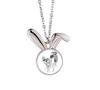 Dao China Lao Tzu Coniglio Collana Ciondolo Bunny Animal Gioielli Regalo