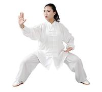 Daoba Unisex Tai Chi Sciolto Abbigliamento per l'Uomo Uniforme Abito A Due Pezzi Sottile e Traspirante