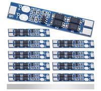 DAOKAI 10 Pcs 2S 7.4V 8.4V 8A Scheda di Protezione Della Batteria Al Litio BMS Scheda di Protezione PCB MOS 18650 Modulo Caricatore per Batteria Al Litio Li-Ion con Striscia di Nichel