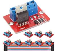 DAOKAI 10PCS Modulo driver MOSFET Tube Field Effect Tube Board 3.3V 5V PWM regolamento MOSFET pulsante MCU Driver Module per Arduino con cavo