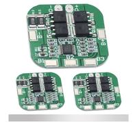 DAOKAI 3 Pcs 4S 14.8V 16.8V 10A 18650 Scheda di Protezione Della Batteria Al Litio BMS PCM PCB Scheda di Protezione 18650 Modulo Caricatore per Batteria Al Litio Li-Ion con Striscia di Nichel