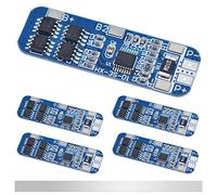 DAOKAI 5 pezzi 3S 10.8V 11.1V 12.6V 10A Scheda di protezione della batteria al litio BMS Scheda di protezione PCB 18650 Modulo caricabatterie per batteria agli ioni di litio con striscia di nichel