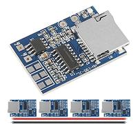 DAOKAI 5PCS TF Card MP3 Scheda di Decodifica GPD2846A 2W Mixed Mono 3.7-5V Modulo Amplificatore di Potenza per Arduino Supporto Radio FM Modalità Audio con Cavo 24AWG