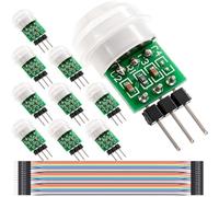 DAOKAI AM312 PIR Modulo Sensore di Movimento IR Rilevatore Umano per | Interruttore Presenza Corpo, Tecnologia Infrarossi Passiva, Basso Consumo Energetico, Ampio Ingresso Tensione 2.7-12V