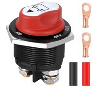 DAOKAI Interruttore stacca batteria 200A Interruttore isolatore batteria auto 12V-32V 200A ON/OFF/OUT Master Power Cut Off Kill Switch impermeabile per barca marina caravan veicoli RV ATV