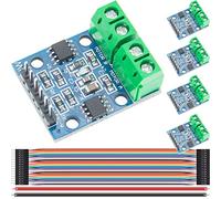 DAOKAI L9110S Modulo motore passo-passo DC, 5Pcs doppio canale H-bridge DC Stepper Driver Board 2.5-12V motore driver controller modulo luci LED per Arduino Stepper Motor Smart Car