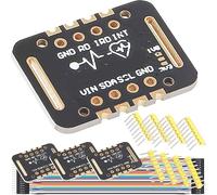 DAOKAI MAX30102 Modulo Sensore Frequenza Cardiaca Rilevamento Impulsi Scheda di Rilevamento Concentrazione di Ossigeno nel Sangue con Cavo Compatibile per Arduino per STM32, Confezione da 4