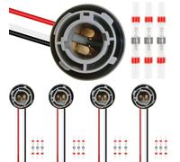 DAOKAI Portalampada LED 1157, portalampada 7528, adattatore per cablaggio, accessori auto per indicatori di direzione, luce stop, fanale posteriore - 5 pezzi