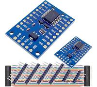 DAOKAI Scheda di espansione IO PCF8575 Scheda del modulo di espansione IO da I2C a 16IO IIC I2C I/O Extension Shield Module Porte I/O SMBus con cavo per Arduino UNO R3, confezione da 2