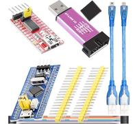 DAOKAI ST-Link V2 Emulator Downloader STM32F103C8T6 Scheda di sviluppo ARM FT232RL Kit convertitore seriale FTDI Mini USB a TTL con cavo da Micro/Mini a USB cavo da femmina a femmina