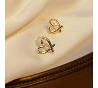 DAOMEI Clip per Orecchie A Cuore Irregolari Coreane Senza Piercing per Le Donne Orecchini A Clip in Silicone Moda Polsino Dell'orecchio Regali per Gioielli per Feste di Nozze