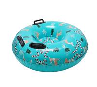 Daooibpa Tubo da neve, spesso, resistente al freddo, con doppi manici, per gonfiaggio dei bambini, per ragazzi, ragazze, adolescenti, cortile, giochi, collina scorrevole, acqua