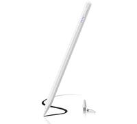 DAORANGE Penna per Tablet Touch Screen, Universale Stylus Pen Penna ad Alta Sensibilità per Android Tablet Compatibile con iPad, per Samsung, per Huawei, per XiaoMi, Smartphone (Bianco)