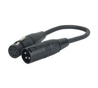 DAP ADATTATORE DA XLR 3poli M A XLR 5poli F - FLA37