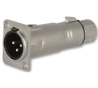 DAP AUDIO Adattatore Panel Mount XLR da Plug a Socket, Serie FLA5x