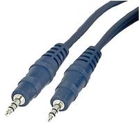 DAP AUDIO - Cavo stereo da jack stereo da 3,5 mm a jack, 1,5 m blu