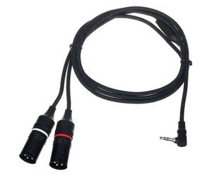 DAP-Audio FL117 TRS 90° 2x XLR/M 1.5m