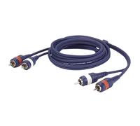 DAP-Audio FL24-2 RCA Male L/R - 2 RCA Male L/R 6 m