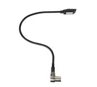 DAP-Audio - GooseLight XLR - 3-pin con angolo a destra, LED bianco