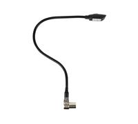 DAP-Audio - GooseLight XLR - 4-pin con angolo a destra, LED bianco