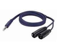 DAP Cavo 1 Jack maschio / 2 XRL maschio da 1.5 m CAVO 1 JACK M / 2 XRL M 1.5 MT