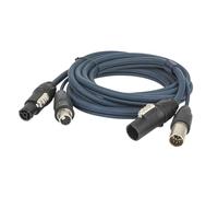 DAP Cavo Hybrid FP-16 - PowerCON True1 & 5-pin XLR IP - 3 m