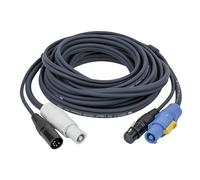 DAP Cavo Hybrid FP18 - PowerCON & 5-pin XLR - 10 m
