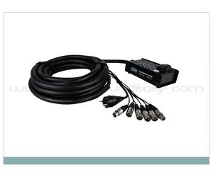 DAP CobraX 4.2 CombiSnake 15M Cavo Multipolare 15mt-4 ingressi/2 uscite+16 A pot