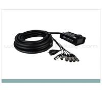 DAP CobraX 4.2 CombiSnake 5 M Cavo Multipolare 5 mt-4 ingressi/2 uscite+16 A pot