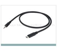 DAP FL113 - Da USB-C a mini-jack Stereo Cavo da USB-C a mini-jack Stereo, 75cm