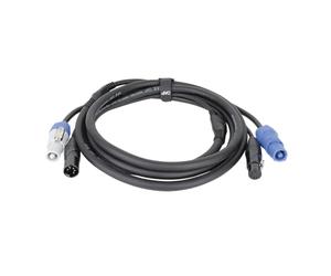 DAP FP21 Hybrid Cable - Power Pro & 5-pin XLR - DMX/Power - 6 m