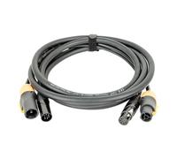 DAP FP23 Hybrid Cable - Power Pro True & 5-pin XLR - D MX/Power - 3 m