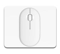 Dapesuom Tappetino per mouse piccolo, 12,7 x 15,2 cm, in gomma spessa di alta qualità, antiscivolo, portatile e lavabile, per donne e uomini, senza fili, per laptop, tastiera, giochi, lavoro,