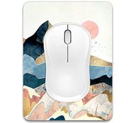 Dapesuom Tappetino per mouse piccolo, 15,2 x 20,3 cm di spessore, in gomma di alta qualità, antiscivolo, portatile e lavabile, per donne e uomini, senza fili, per laptop, tastiera, giochi, lavoro,